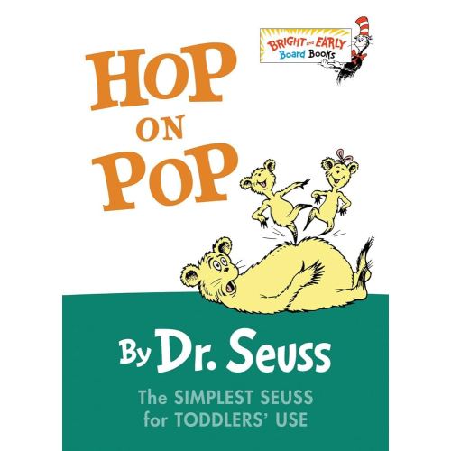 Hop on Pop: The Simplest Seuss for Youngest Use (Bright & Early Board Books)