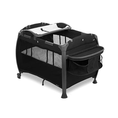 Joovy Room-Playard, Nursery Center, Bassinet, Changing-Table, Charcoal