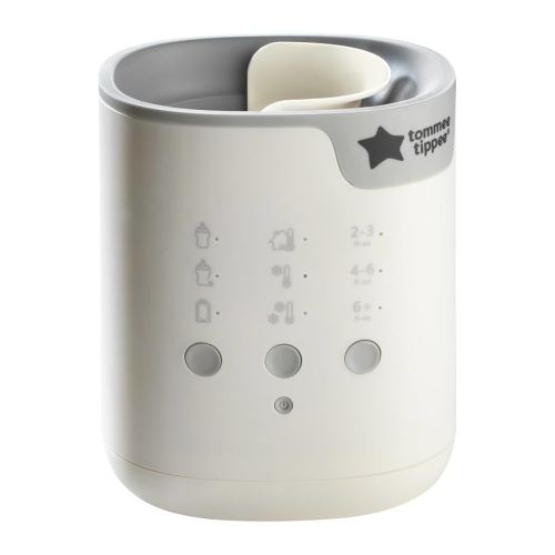 Tommee Tippee All-in-One Advanced Electric Bottle and Food Pouch Warmer, Warms Baby Feeds to Body Temperature in Minutes, Automatic Timer, White