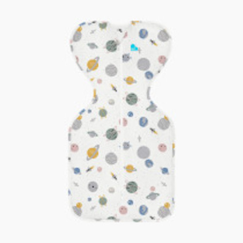 Love to Dream Swaddle UP Lite 0.2 TOG - White -Rockets, Small