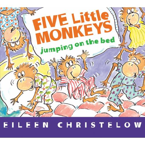 Five Little Monkeys Jumping on the Bed Board Book (Board Book)