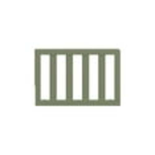 Graco Toddler Safety Wood Guardrail (Slats), Olive