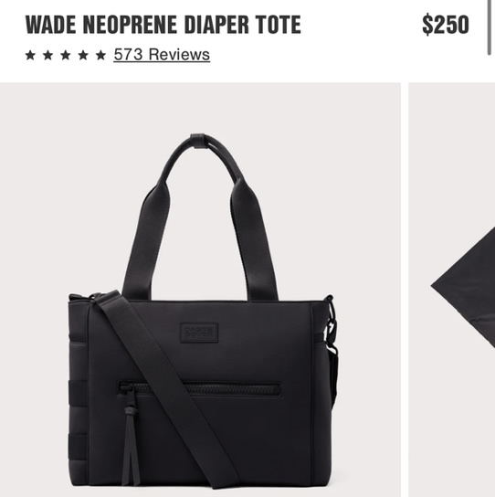 Wade Diaper Tote | Neoprene Baby Diaper Tote Bag