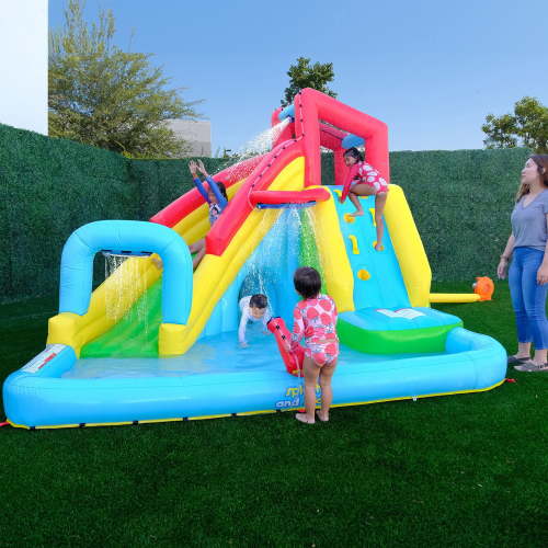 My 1st Water Slide Splash and Slide with Tunnel and Water Arch