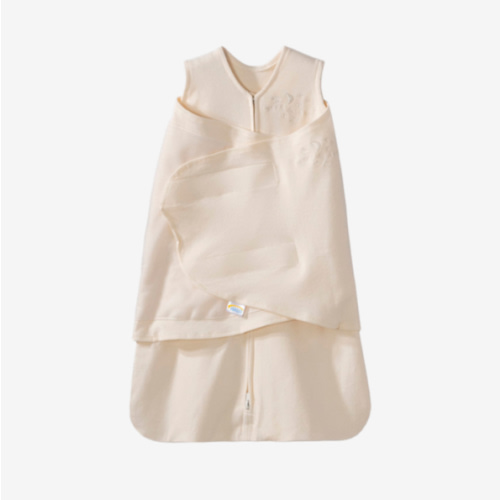 Halo SleepSack Swaddle Cotton - Cream, Newborn, 0-3 Months