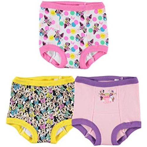 Disney Girls' Minnie Mouse Potty Training Pants and Starter Kit with Stickers & Tracking Chart in Sizes 18m