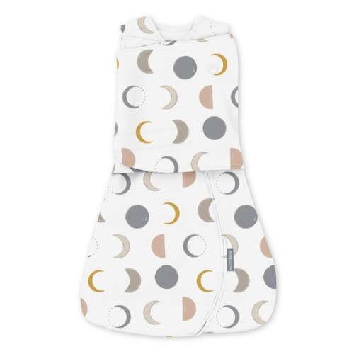 SwaddleMe by Ingenuity Arms Free Convertible Baby Swaddle, Size 3-6 Months, 14-18 Pounds, 1.0 TOG