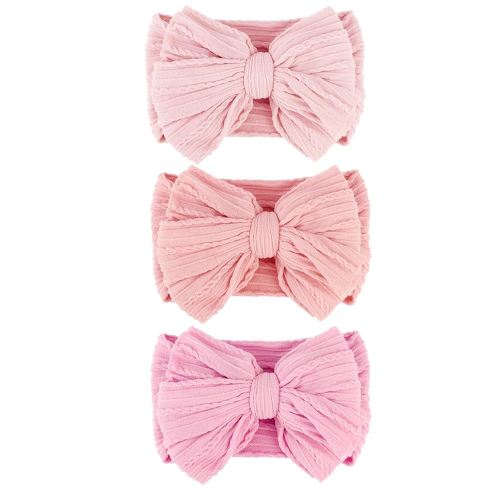Baby Bows Headbands Nylon Baby Girl Headbands Soft Handmade Hairbands Toddler Hair Accessories for Girls Baby Newborn Infant Kids