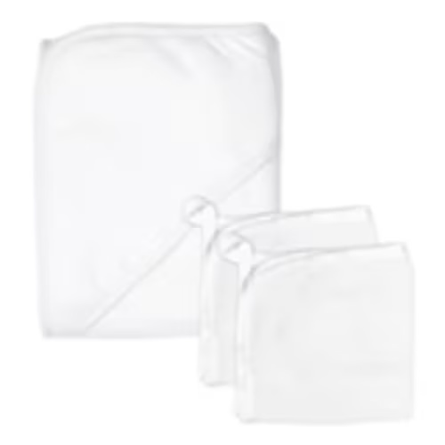 3-Piece Organic Cotton Hooded Towel Set, Tossed Skulls | Honest Baby Clothing
