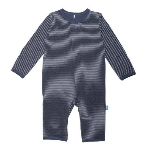 navy skinny stripe CloudStretch™ magnetic coverall – Magnetic Me