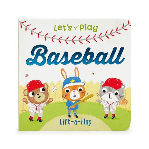 Let's Play Baseball - by Ginger Swift (Board Book)