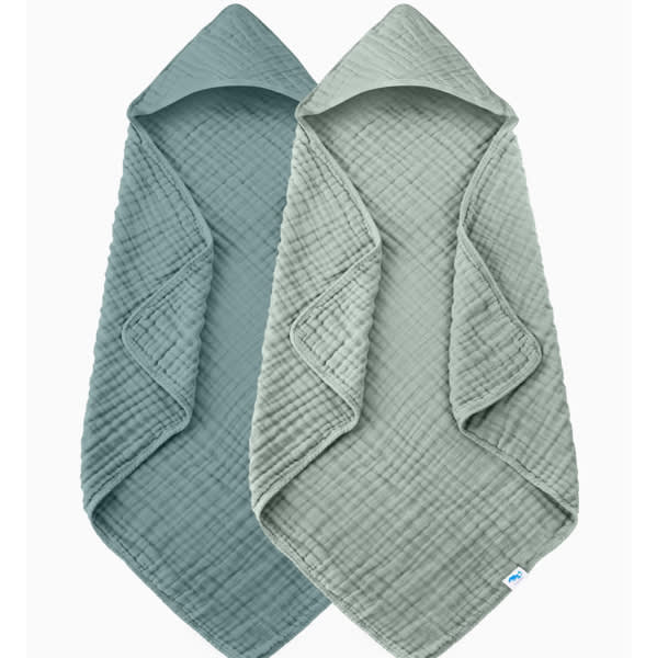 Muslin Hooded Baby Towels