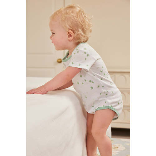 Baby Bodysuit Bundle in English Rose — 0-3M