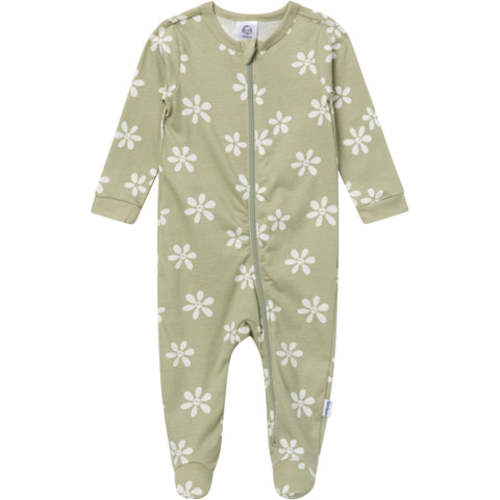 Baby Girls White Flowers Sleep 'N Play