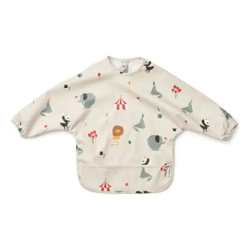 Liewood - Merle bib with sleeves - Circus/Sandy | Smallable