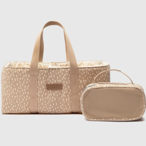 Organic Nappy Caddy Seashell