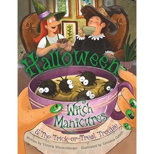 Halloween Witch Manicures & The Trick-or-Treat Trouble