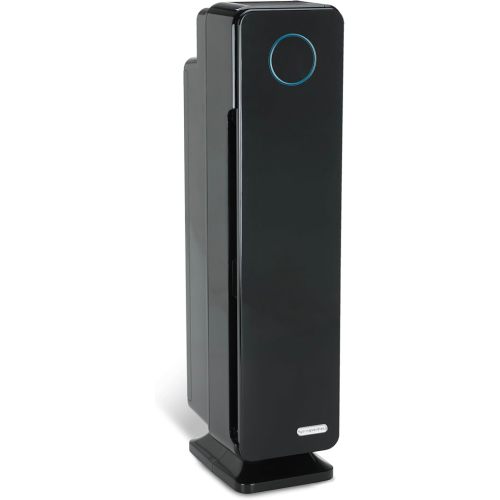 GermGuardian Air Purifier for Home, Large Rooms, H13 HEPA Filter, Removes Dust, Allergens, Smoke, Pollen, Odors, Mold, UV-C Light Helps Reduce Germs, 28 Inch, Black, AC5350B