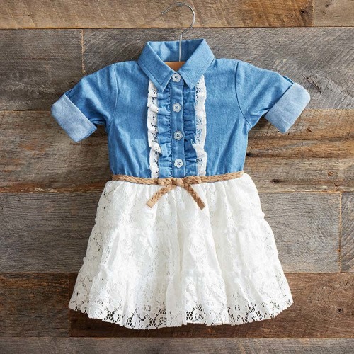 Infant Lace Ruffle Tutu Dress