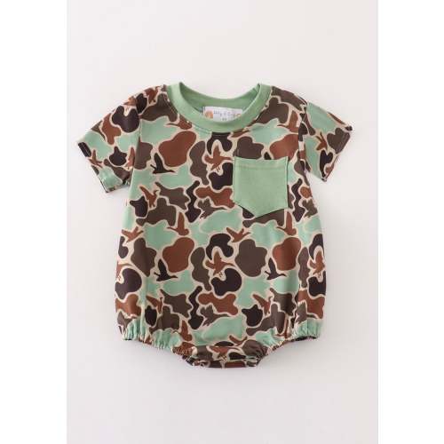 Camo Bubble Romper