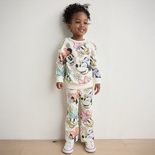 Disney's Minnie Mouse & Daisy Duck Allover Print Sweatshirt & Flare Leggings Set by Jumping Beans®
