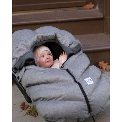7AM Enfant Car Seat Cover Heather Cocoon - Baby Cover with Universal Fit