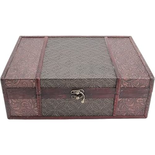 Cabilock Small Box with Lid - Picture 4 (Coins Pattern)