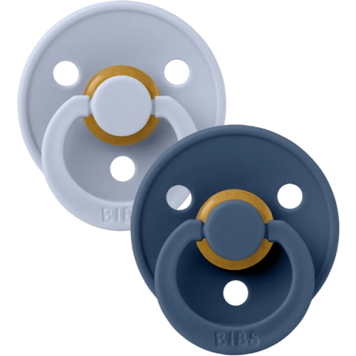 Bibs USA - Dusty Blue/ Steel Blue 2pk | The Natural Baby Company