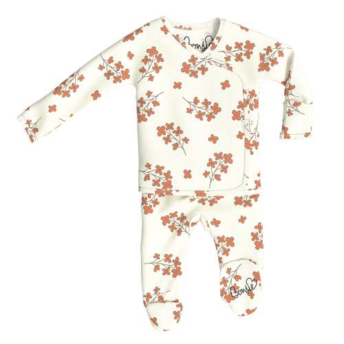 Footie - Posy
 – Bonsie Skin to Skin Babywear