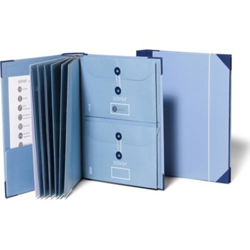 In Case I Go Missing Document Organizer | Bound Expanding File Folder for Important Papers, Emergency Binder, Birth Certificates, Social Security Cards, Passports, Photos, and Letters
