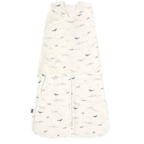 Ocean Life Cotton Swaddle | HALO