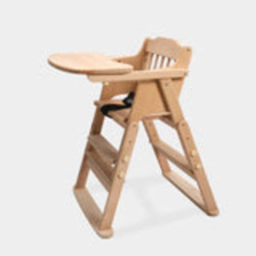 Solid Wood Baby High Chair - Classic Design & Safety | StoolTopia
