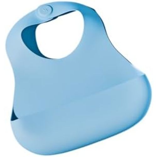 Magnetic Silicone Baby Bib – Waterproof, Dishwasher Safe, BPA Free Food-Grade, Feeding Bib for Infants and Toddlers