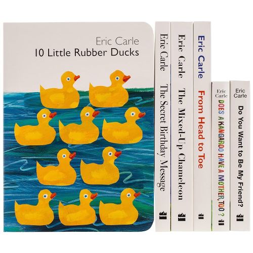 Eric Carle Six Classic Board Books Box Set