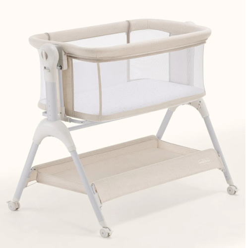HARPPA Cuddly Sway | 3-in-1 Rocking Baby Bassinet & Bedside Sleeper with Anti-Reflux Mattress for Newborna