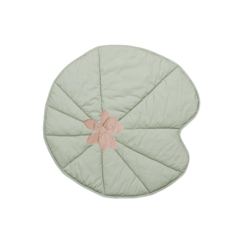 WASHABLE PLAYMAT WATER LILY OLIVE