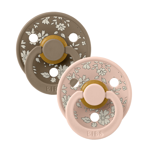 BIBS x LIBERTY Colour 2 Pack Capel - Blush Mix