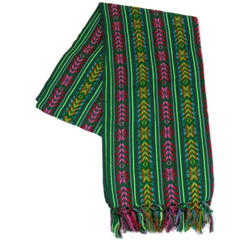 Artesanias FR XL 9 ft Long Doula Mexican Rebozo Shawl Multipurpose Table Runner Decor