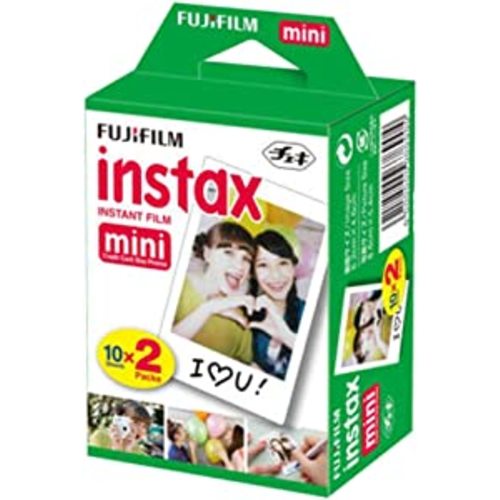 Amazon.com : Fujifilm INSTAX Mini Instant Film 2 Pack = 20 Sheets (White) for Fujifilm Mini 8 & Mini 9 Cameras, Model:4332059078 : Electronics