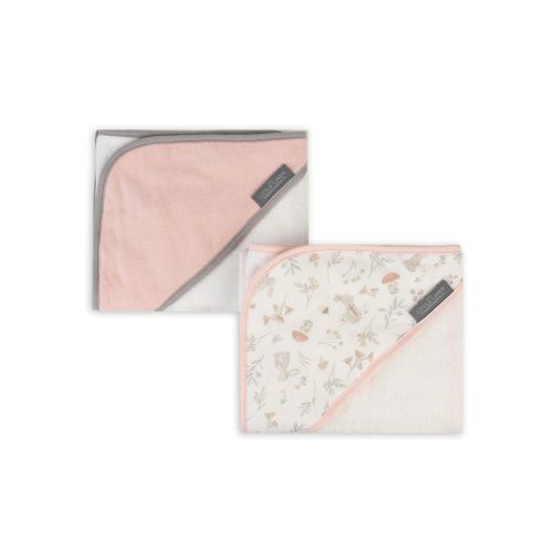 The Little Linen Co. Hooded Towel Harvest Bunny 2 Pack