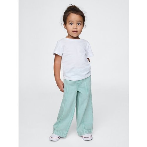Baby & Toddler UltraSoft Pull-On Baggy Wide-Leg Jeans