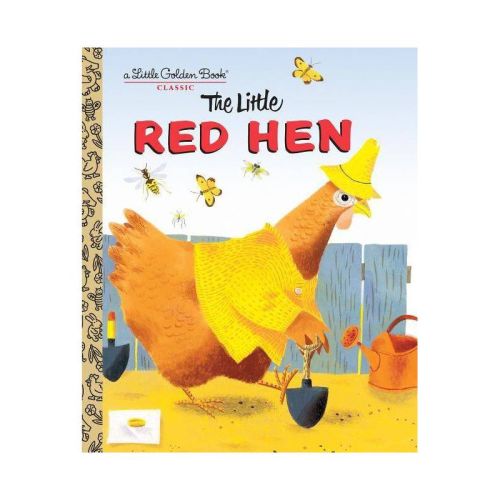 The Little Red Hen (little Golden Book) - By J. P. Miller (hardcover)