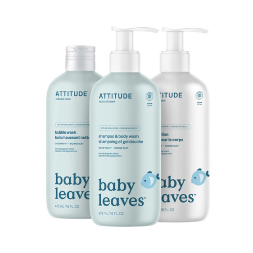 Set With No Toxic Baby Shampoo And Body Care | ATTITUDE