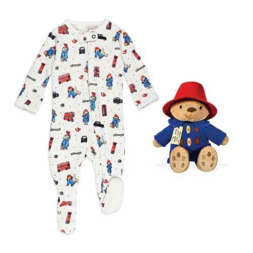 London Paddington™ | Zipper Footie & Bear Bundle Preemie-NB