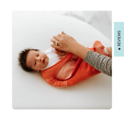 Orange Swaddle Sleep Sack – Swaddelini