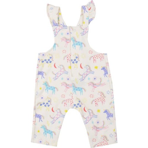 Angel Dear French Terry Fun Unicorns Romper | Nordstromrack