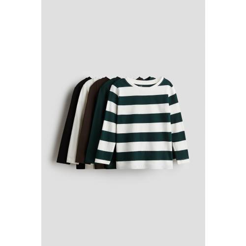 5-PACK LONG-SLEEVED T-SHIRTS