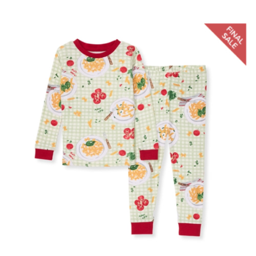 Penne & Bowties Baby PJ Set