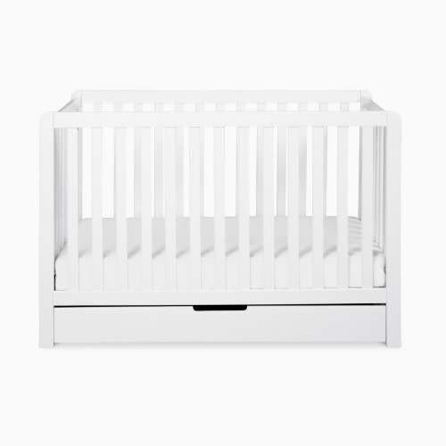 Carter's by daVinci Colby 4-in-1 Convertible Crib with Trundle Drawer - White