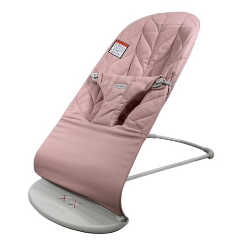 BabyBjorn Bouncer Bliss, Dark Gray Frame, Dark Green Classic Quilt